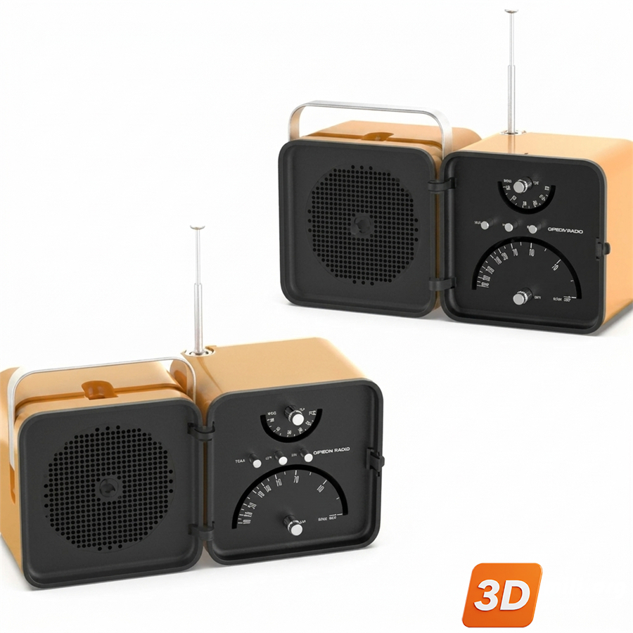 Audio tech 3D Models